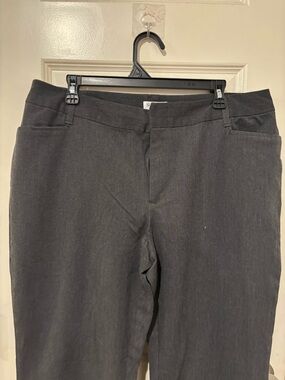 St. John's Bay Women's Black Straight-Leg Pants